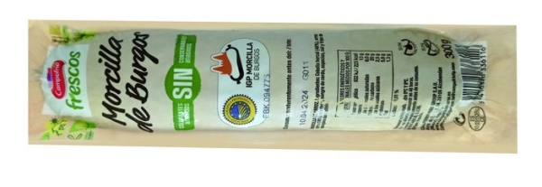 MORCILLA IGP BURGOS 300G C/